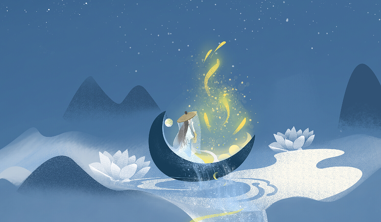 春江花月夜张若虚诗中画