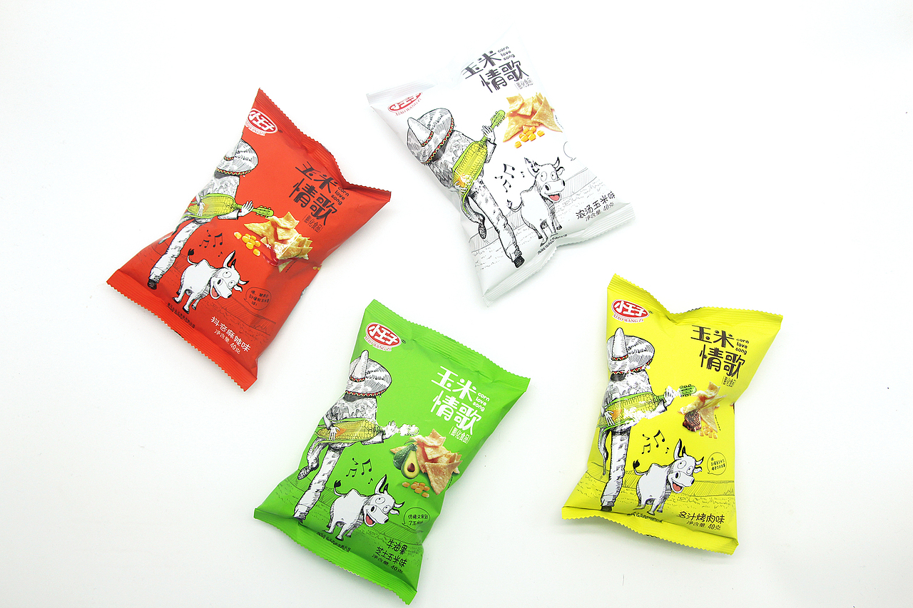 小王子玉米情歌品牌包装