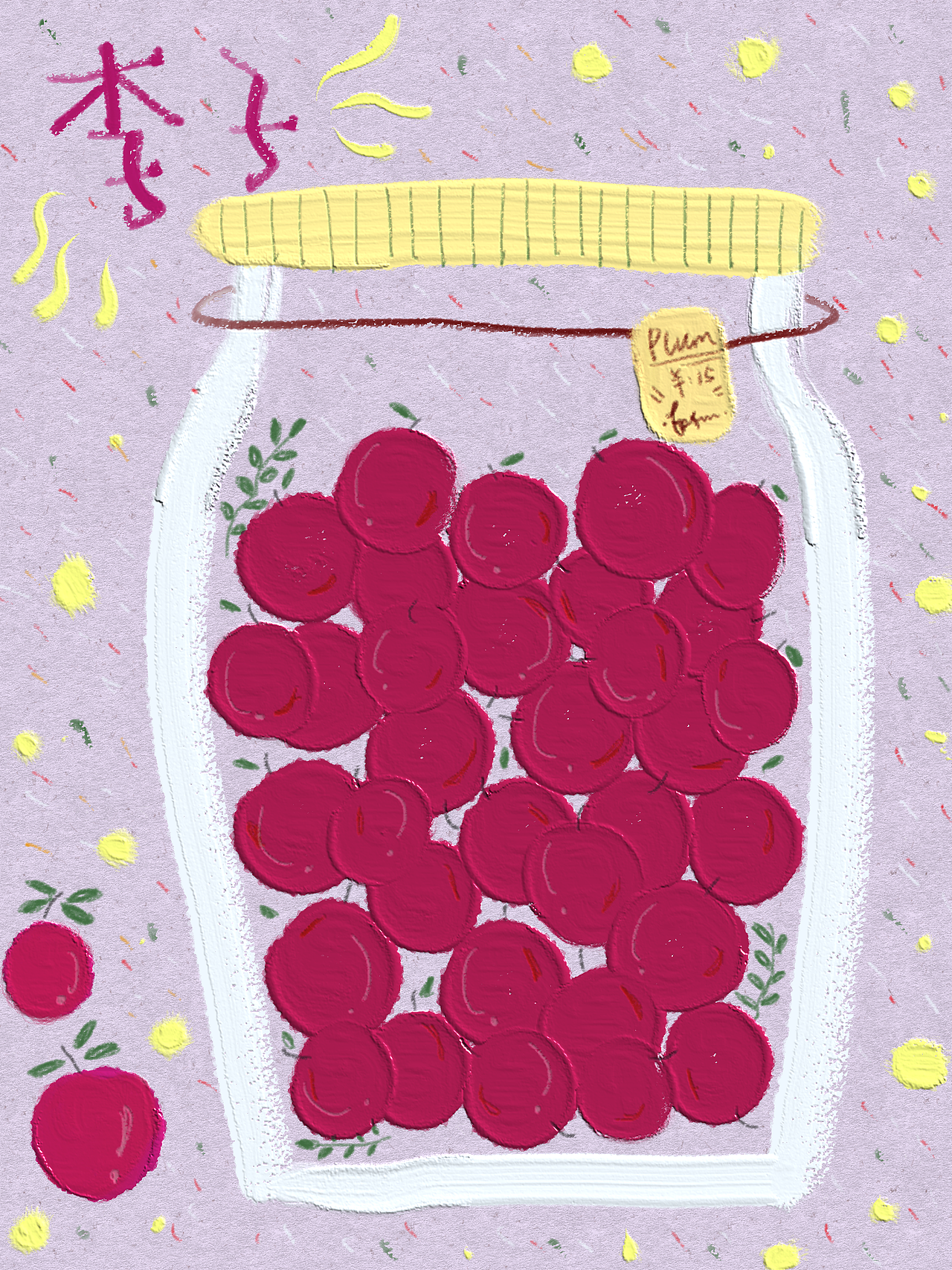 水果罐头|插画|创作习作|二跳_原创作品-站酷zcool