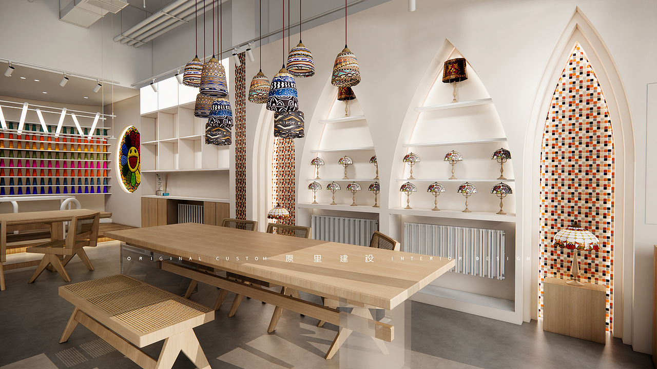 沈阳100平方手作DIY空间设计