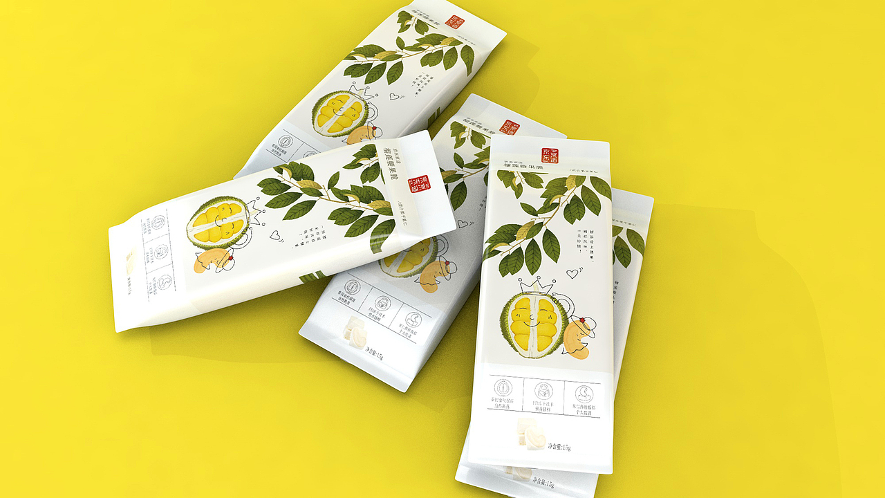 榴莲腰果（图ZMTU3MTgxNzc2） - 包装 - 站酷设计师请叫我阿呆原创素材 - 站酷ZCOOL