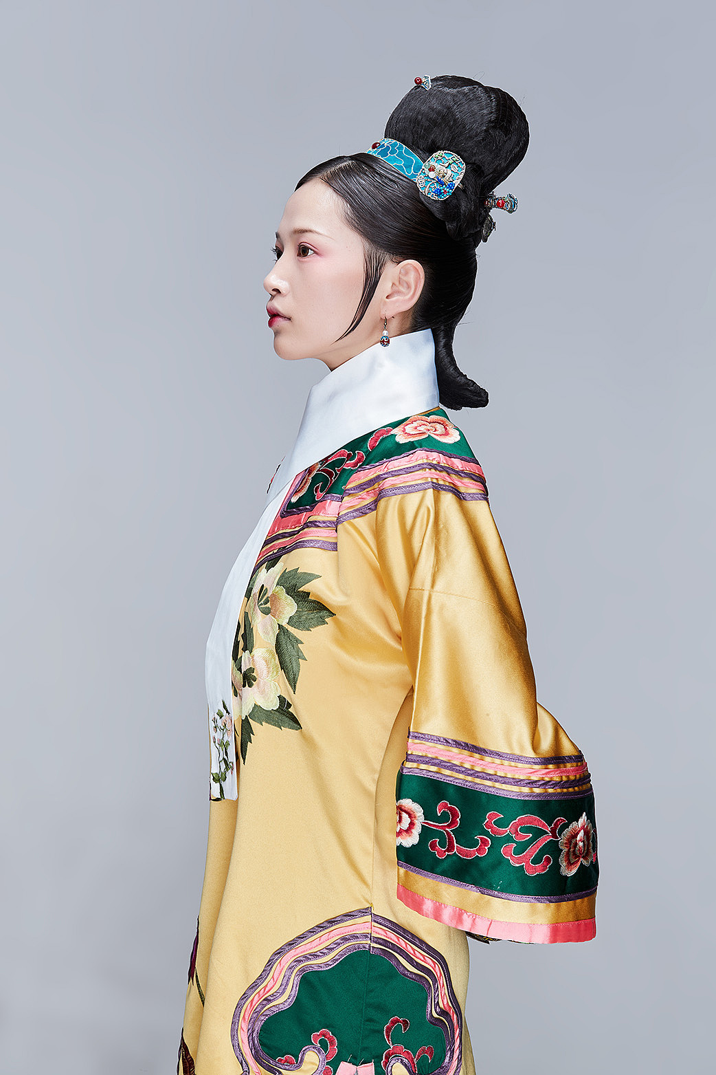 清朝清宫古装人像