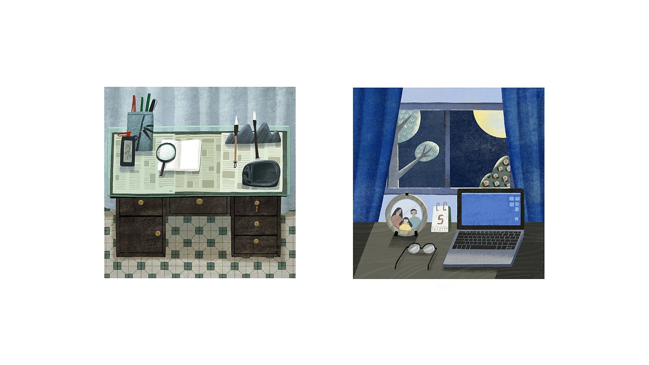 插画总结，又一年（图ZMjgyOTgzNjky） - 商业插画 - 站酷设计师DianeWang原创素材 - 站酷ZCOOL