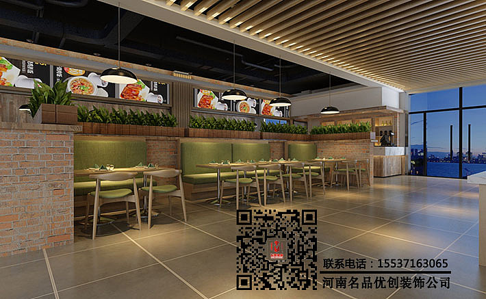 郑州美食广场装修设计公司,河南郑州品质美食城装修