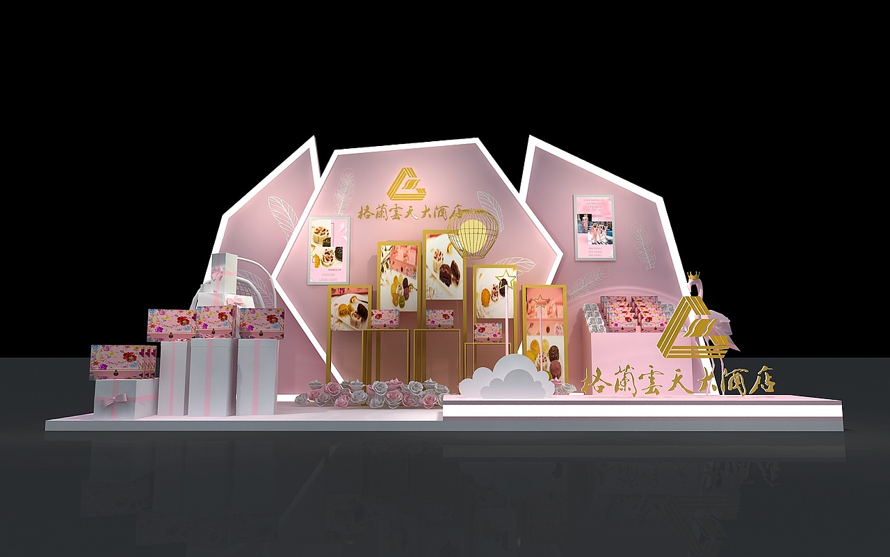 产品网红打卡展示