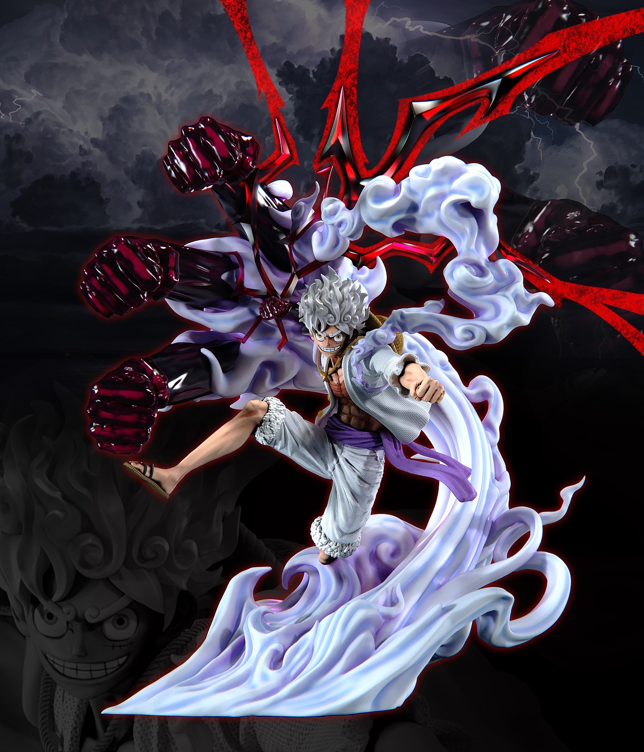 新设计的五档尼卡路飞