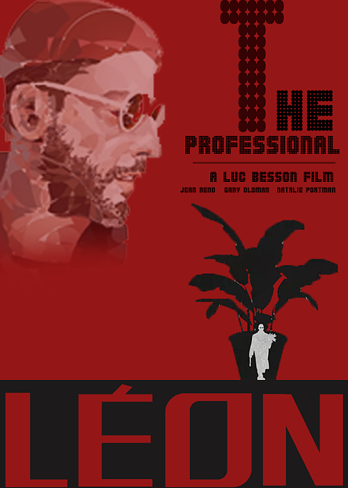 这个杀手不太冷海报（图ZOTY5NjI1ODg=） - 海报 - 站酷设计师李丑原创素材 - 站酷ZCOOL