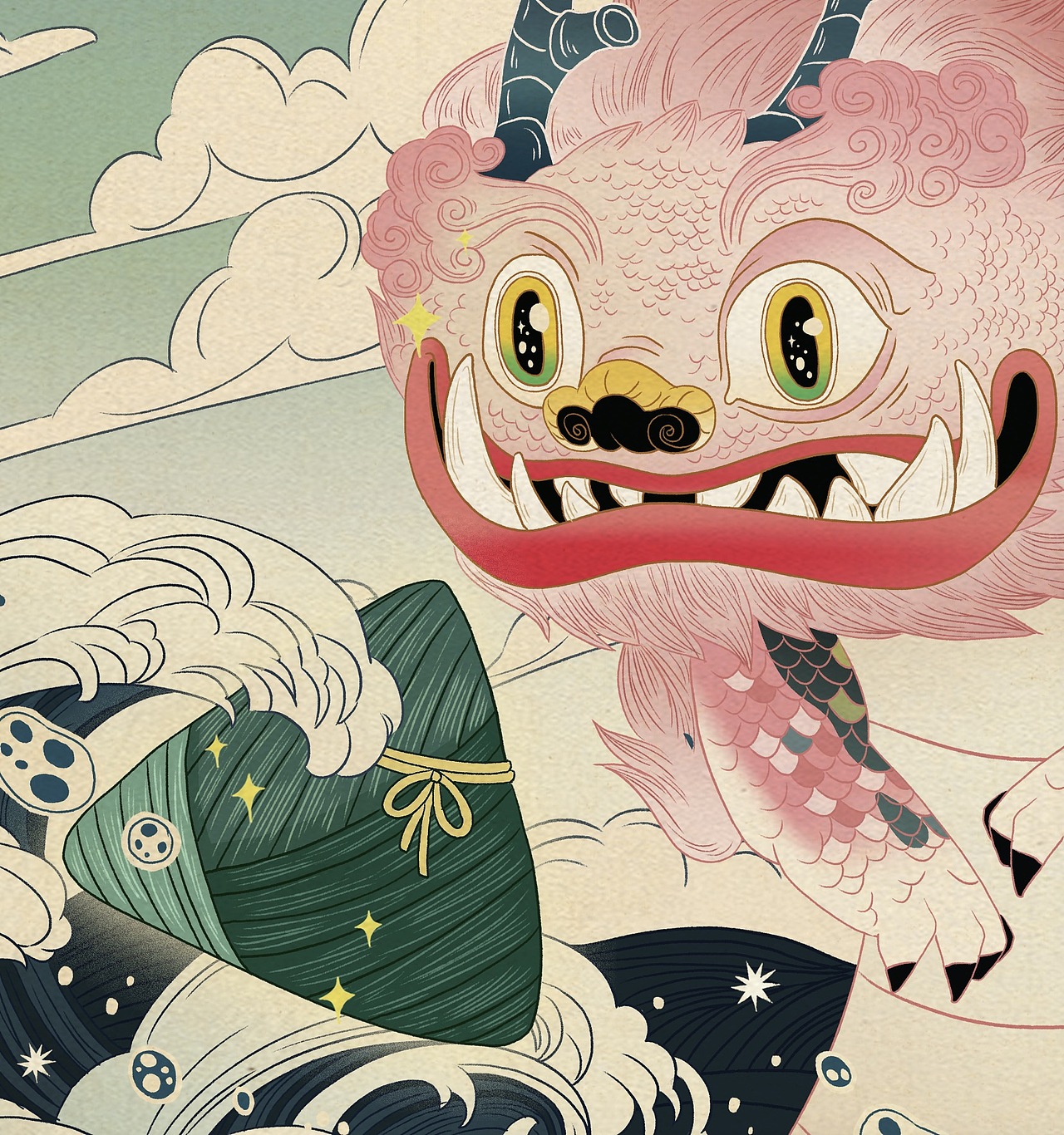 端午（图ZMjU3OTE0MTc2） - 新锐潮流插画 - 站酷设计师立定原创素材 - 站酷ZCOOL