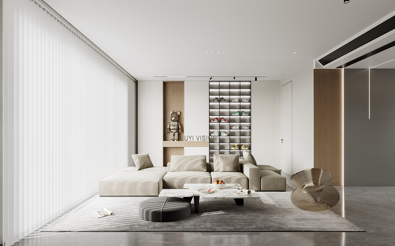 现代极简 意式侘寂 现代黑白灰 现代木质 现代简约