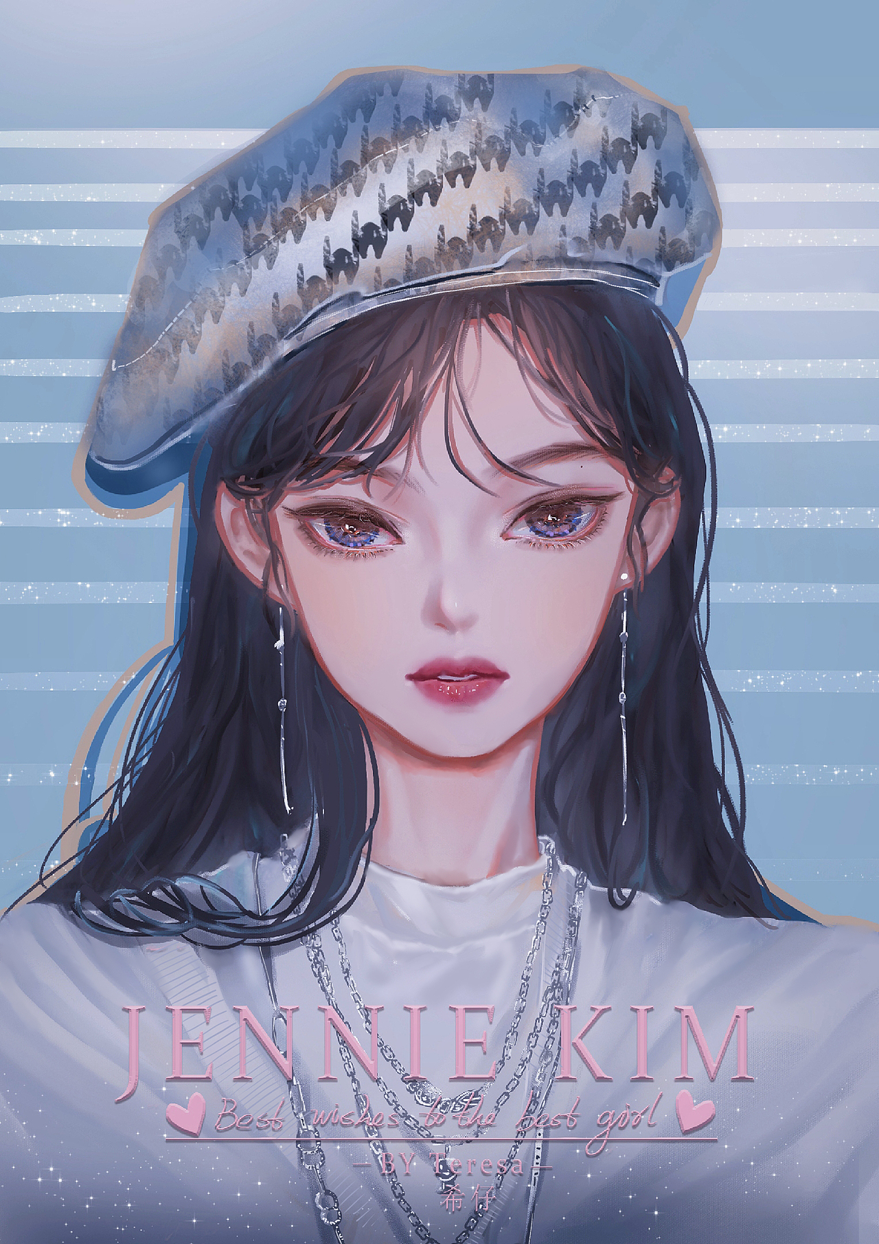 插画-BLACKPINK·Jennie