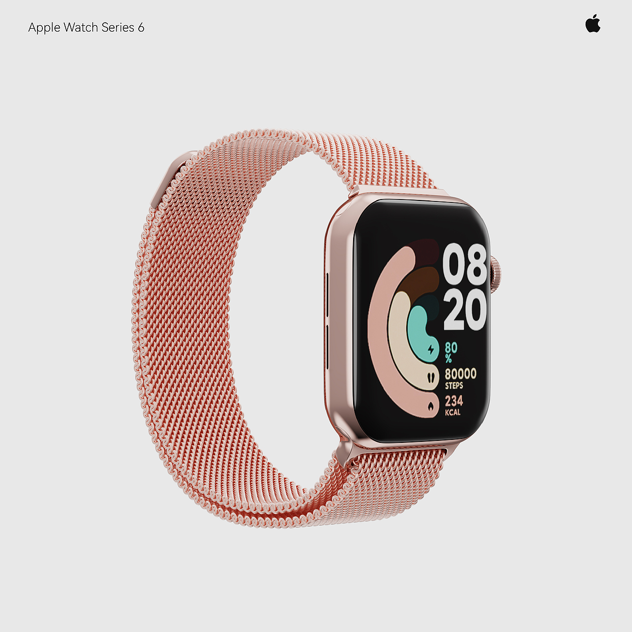 Apple Watch Series 6 | 产品渲染(图ZMjc1NDU5MTky) - 产品 - 站酷设计师Joseph_Shao原创素材 - 站酷ZCOOL