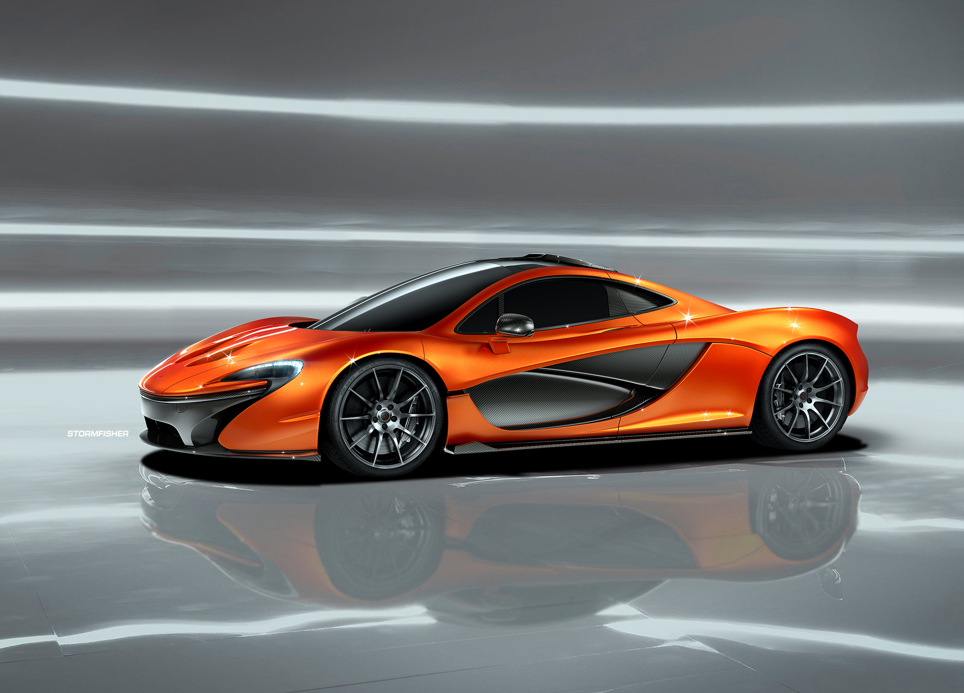 近期作品:cla45 stofmrisher edition 以及 mclaren p1