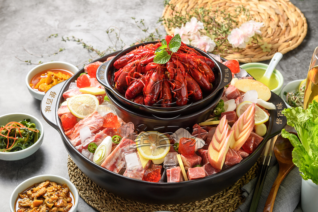 怪百味小龙虾火锅