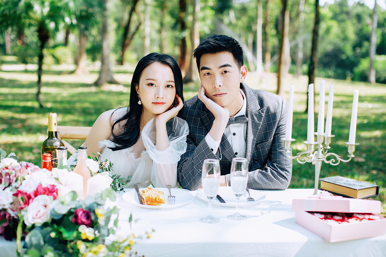 唯美森系婚纱照客片分享深圳婚纱摄影瑪莎LiLi摄影