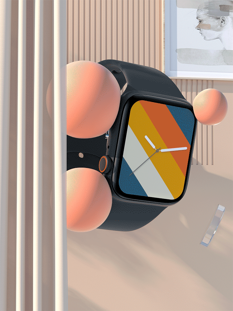 C4D WATCH3手环产品动画