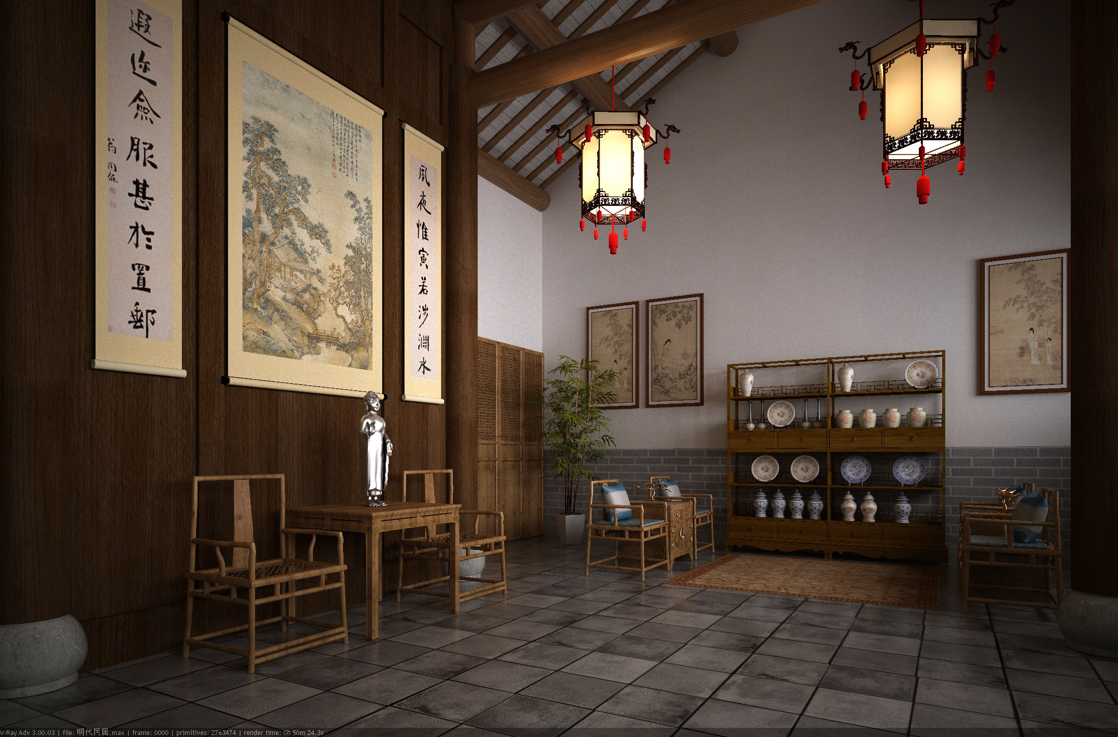 临沣寨古建筑申遗项目室内布展设计