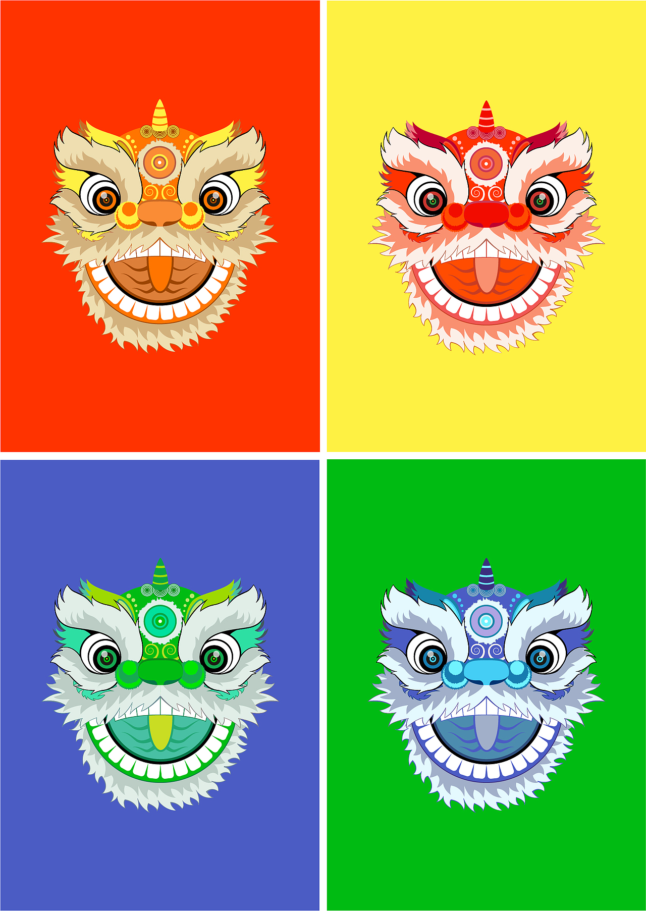 红烧狮子头|插画|新锐潮流插画|姜成4343_原创作品-站酷zcool