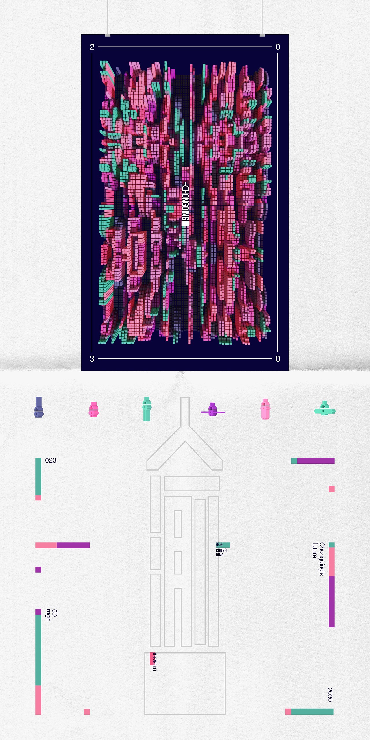 2030年重庆城市品牌形象创意设计