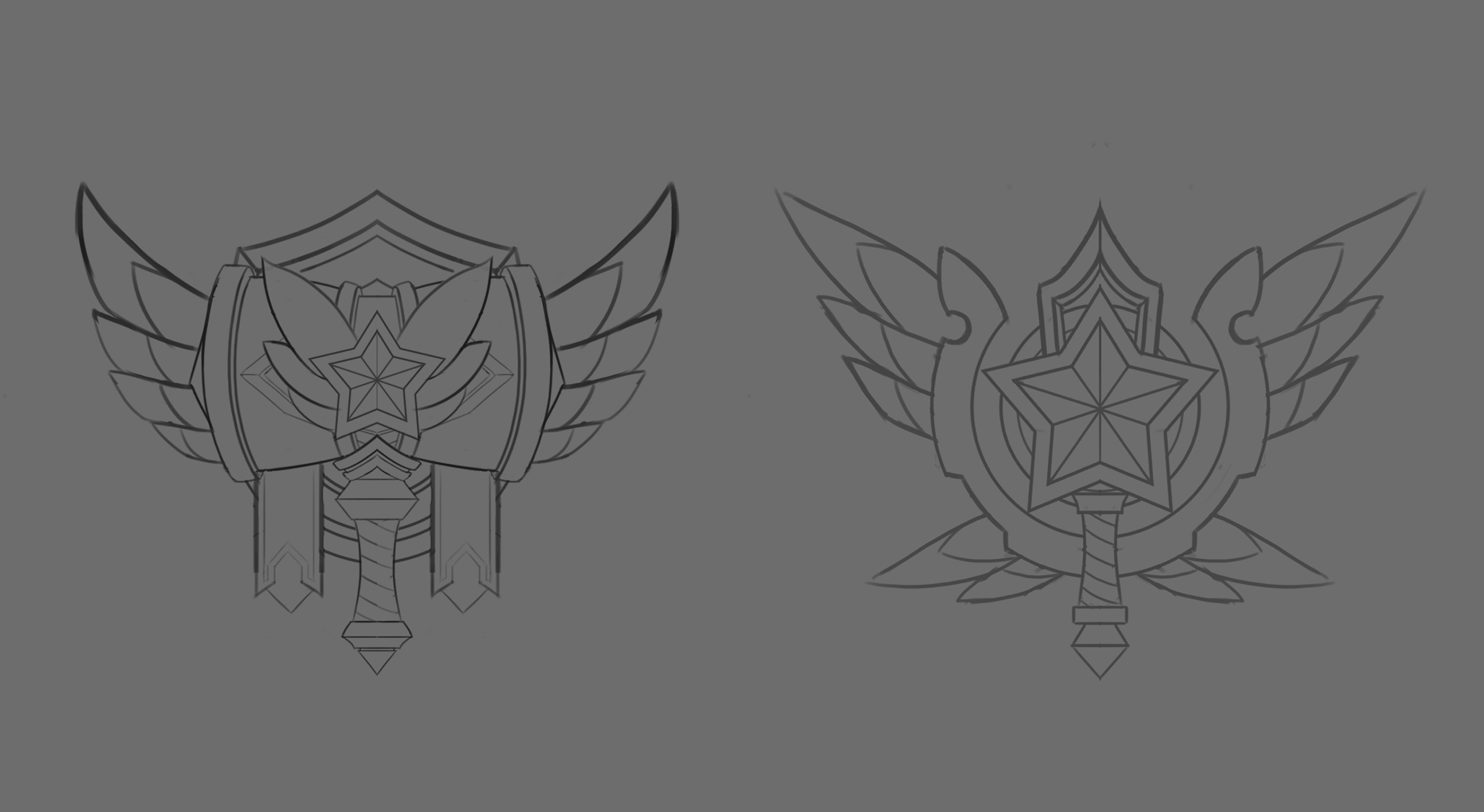 手绘魔法少女波比徽章