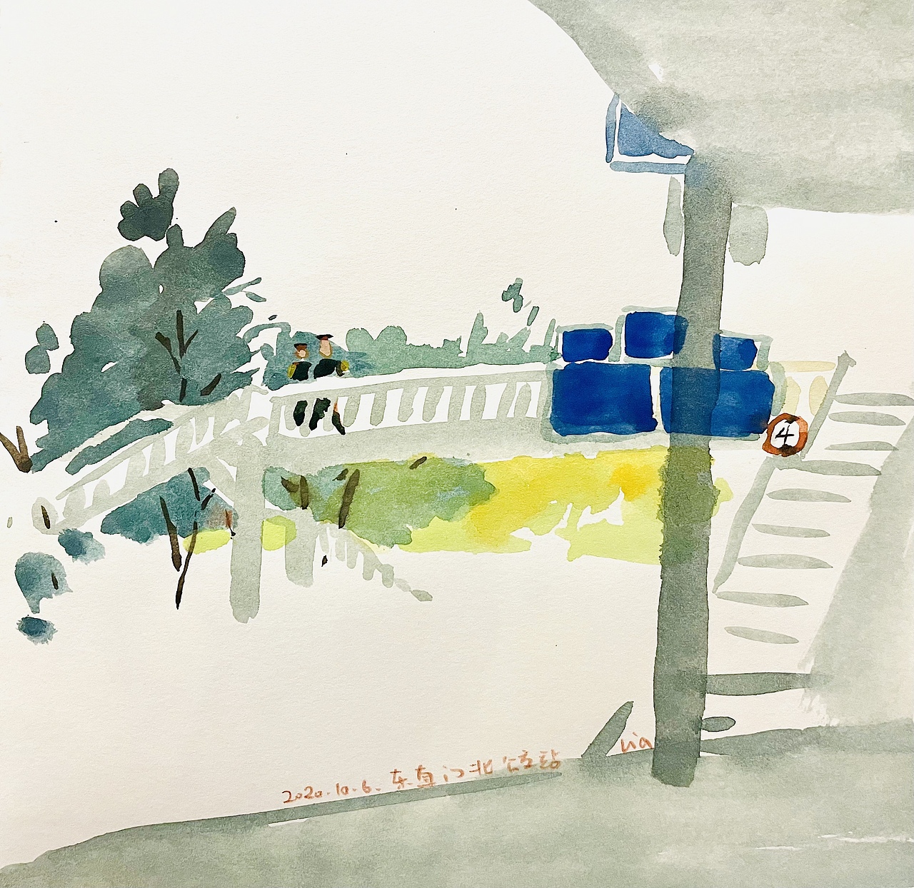 小肥鸡Lia2020水彩速写（图ZMjM4ODkxOTc2） - 绘本 - 站酷设计师小肥鸡lia原创素材 - 站酷ZCOOL