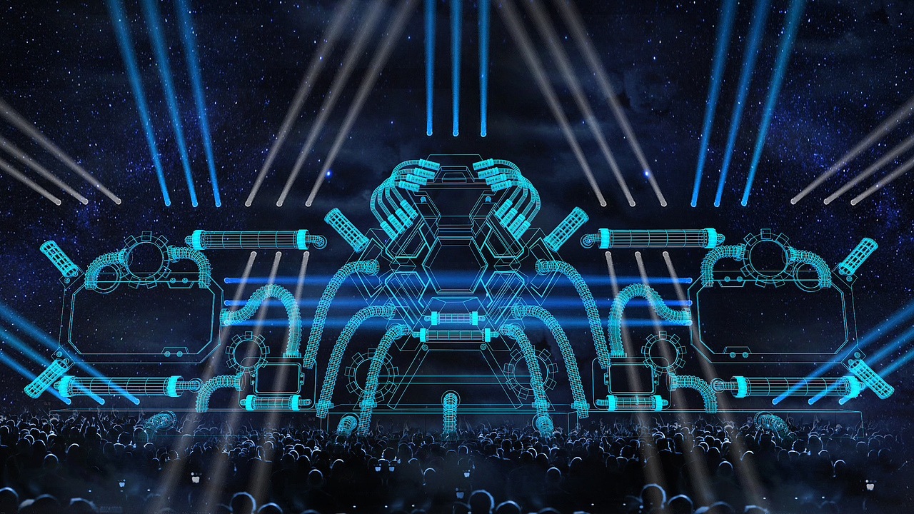 2016上海百大DJ音乐节（图ZMTUxODE5NDI0） - 舞台美术 - 站酷设计师廖定敏_Manman原创素材 - 站酷ZCOOL