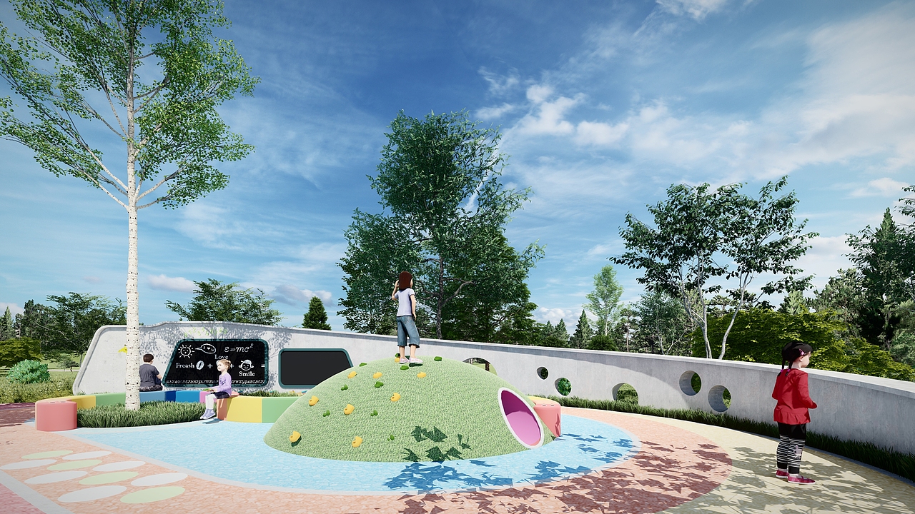 儿童活动区景观设计