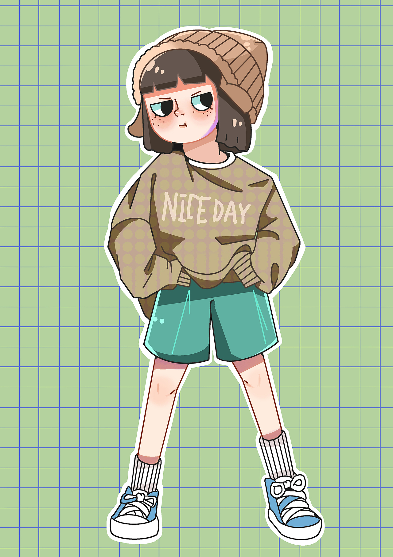 速寫練習(xí)上色線條練習(xí)（圖ZMzM5MzkxNDcy） - 兒童插畫 - 站酷設(shè)計(jì)師G二古是只小兔嘰原創(chuàng)素材 - 站酷ZCOOL