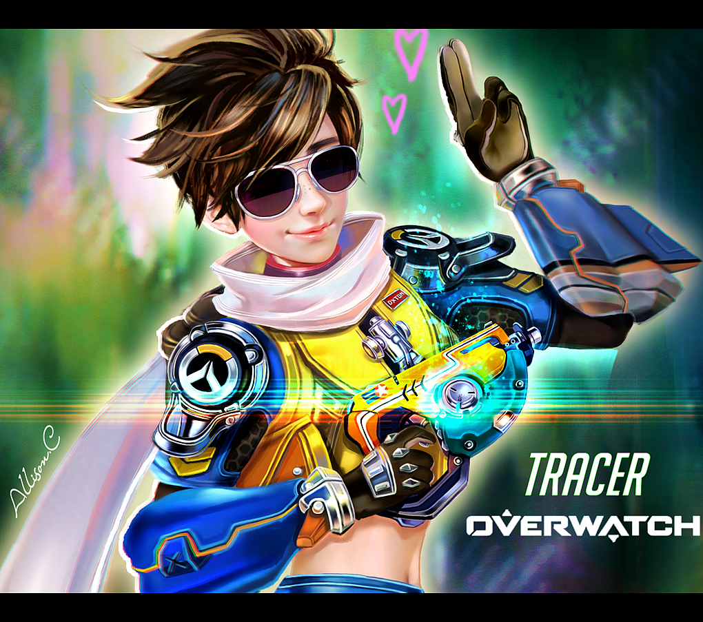 Tracer猎空 起源版 Overwatch 守望先锋