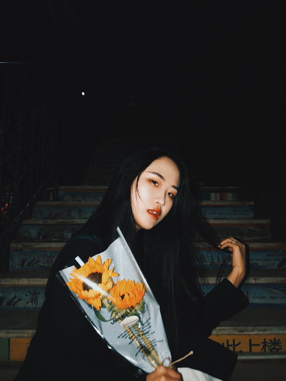 手机摄影-夜间飞行