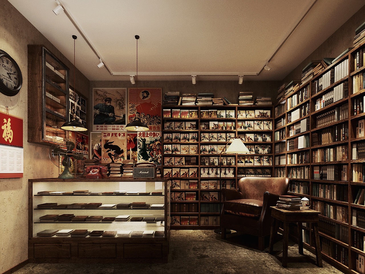 八十年代书店案例分析——重庆择术空间设计