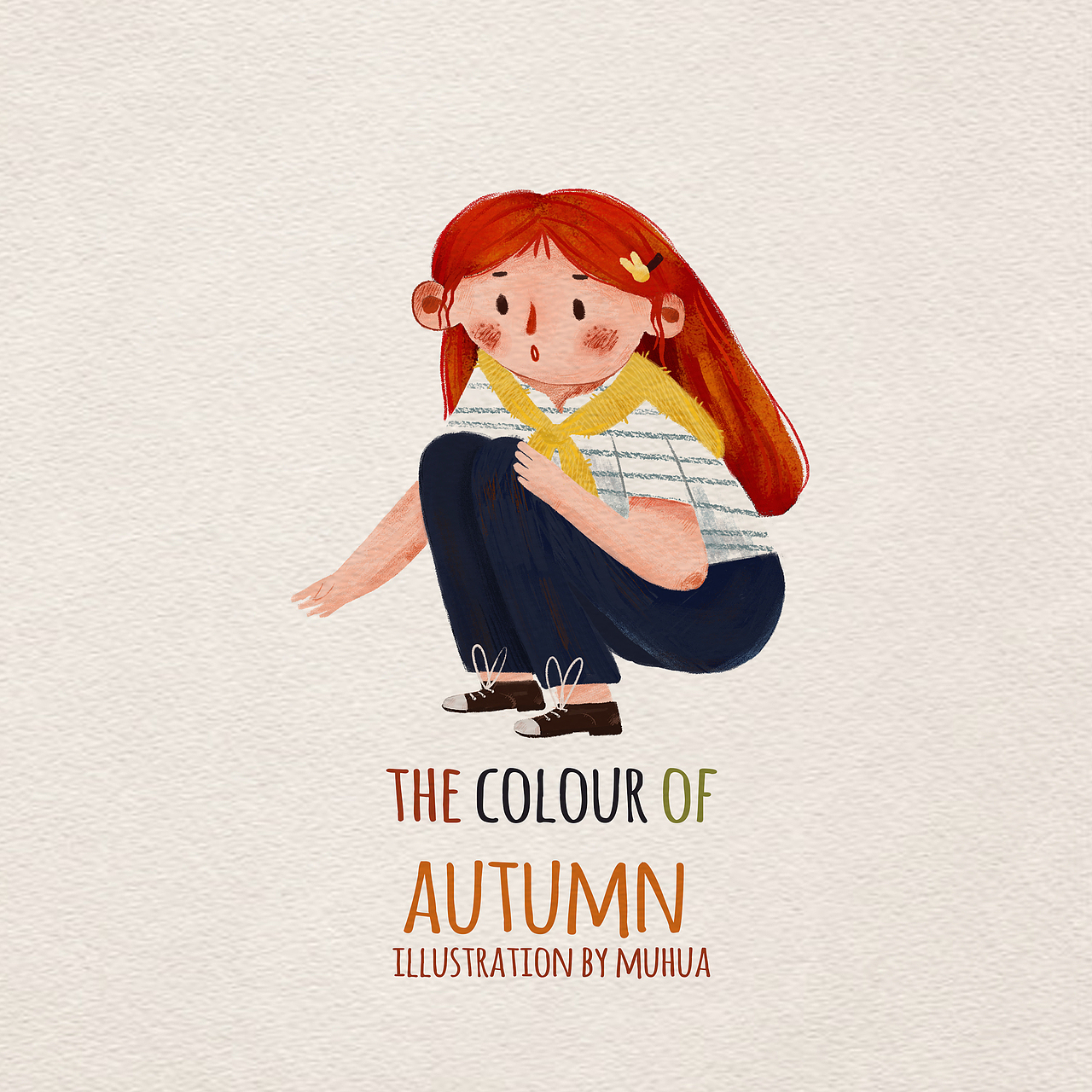 秋天的调色盘（图ZMTgxNjU1OTY0） - 儿童插画 - 站酷设计师木画Muhua原创素材 - 站酷ZCOOL