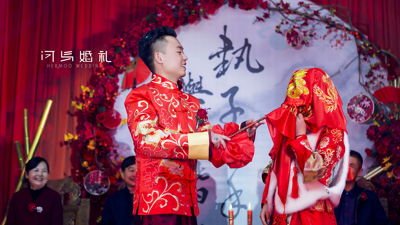 河马婚礼|新中式婚礼(红色+金色)