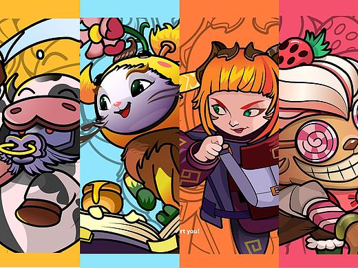 League of Legends小小小小合集（個人主頁-ZNTI1MjA2OTY=） - 游戲原畫 - 站酷設計師ad鈣奶周原創(chuàng)素材 - 站酷ZCOOL