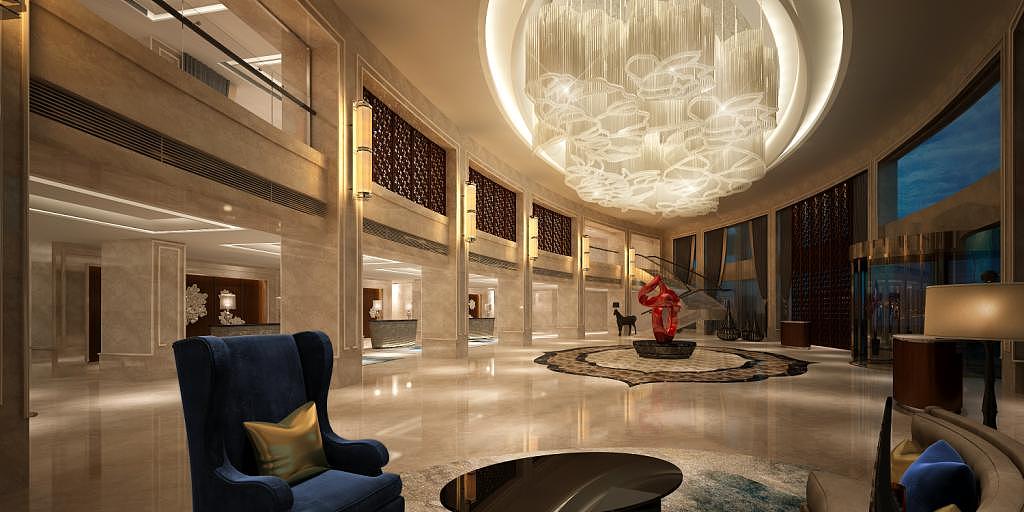 岳池大酒店成都酒店设计公司
