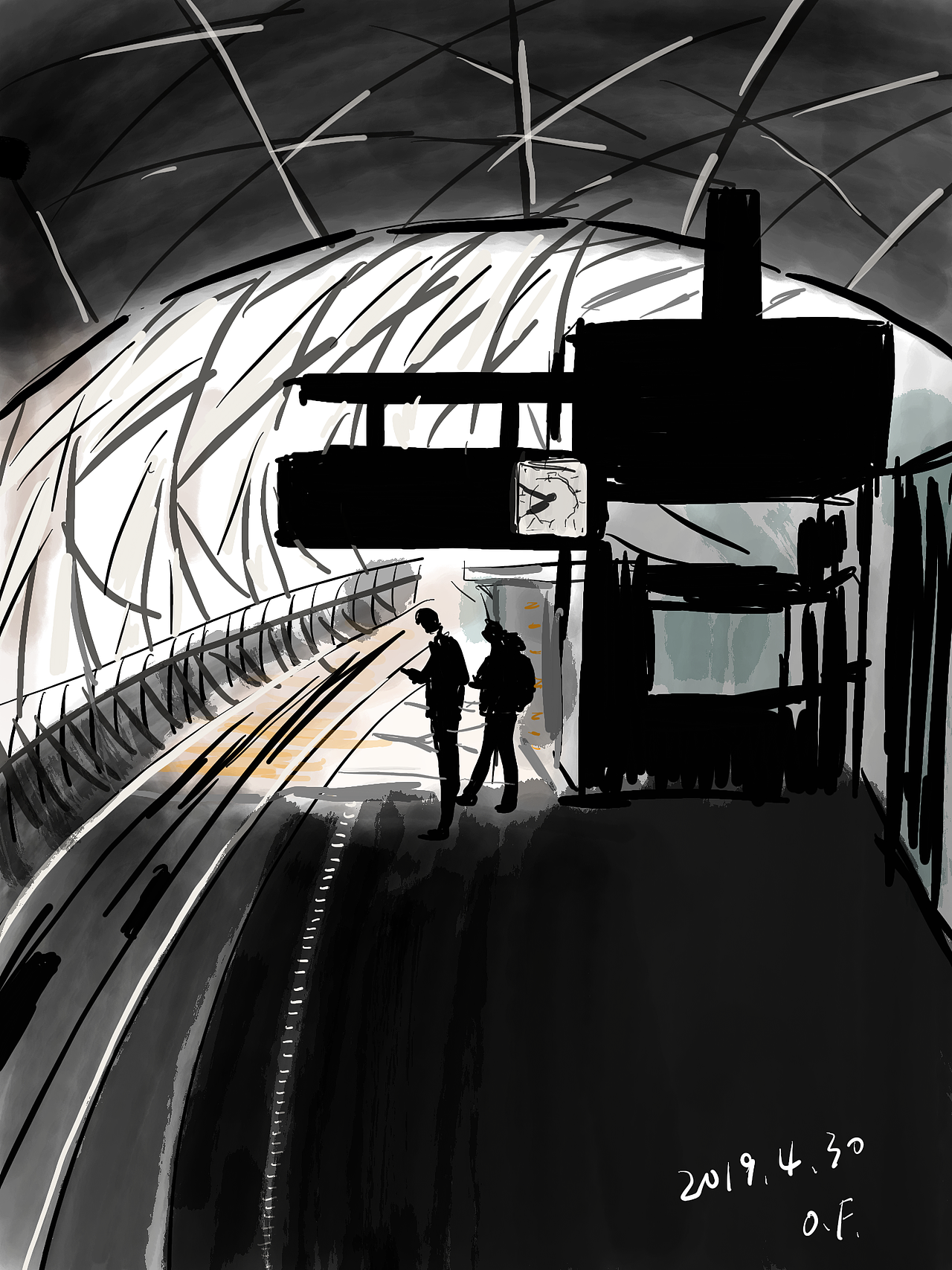 sketches手绘练习-彩色（图ZMTU2NDcyNjk2） - 创作习作 - 站酷设计师橘下鱼oooOF原创素材 - 站酷ZCOOL
