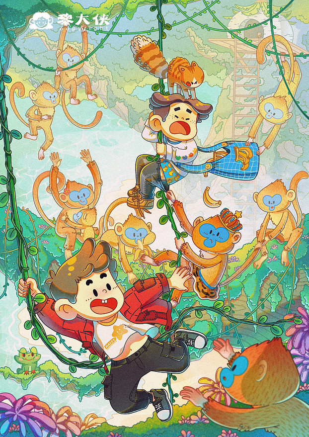 一些断断续续画的画（图ZMzQ3Nzg4OTE2） - 儿童插画 - 站酷设计师黎大侠原创素材 - 站酷ZCOOL