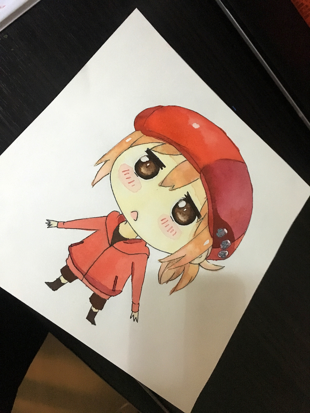 小清新水彩手绘练习