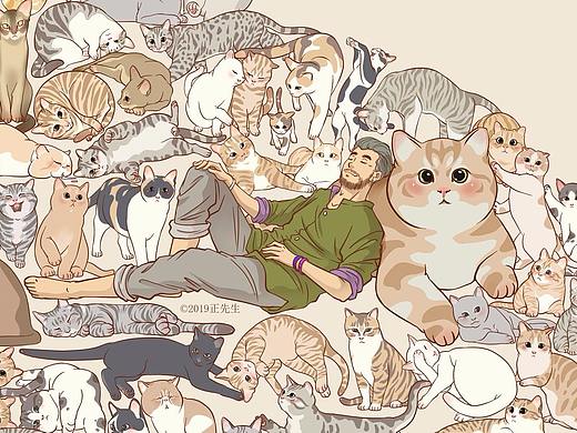 不断更日常画猫的275天