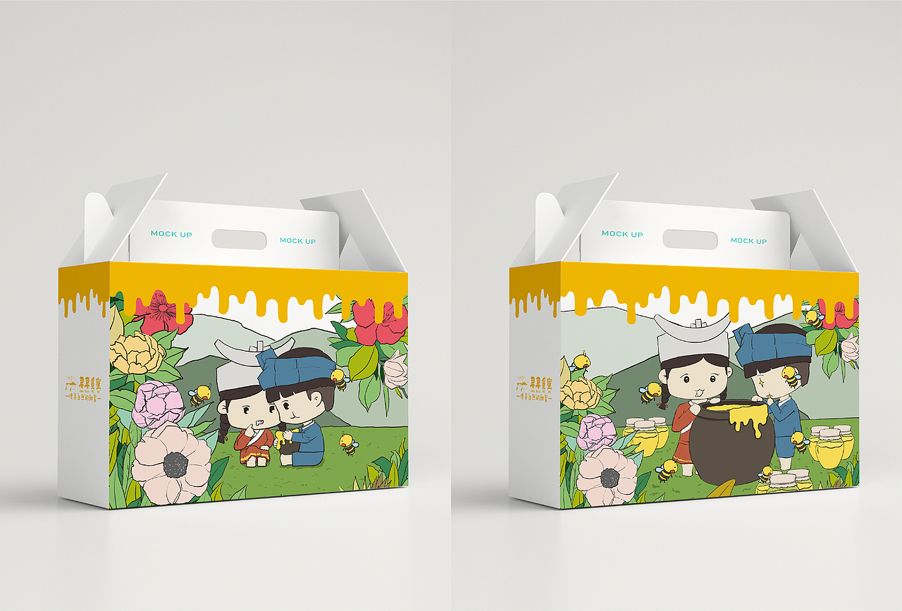 “寻寻觅蜜”——贵州铜仁蜂蜜品牌设计