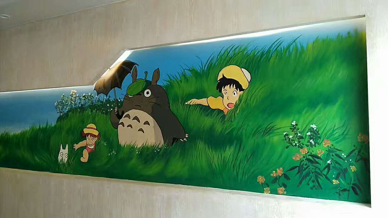 龍貓系列（圖ZODg2MjYxODQ=） - 繪畫 - 站酷設(shè)計師叢林薇薇原創(chuàng)素材 - 站酷ZCOOL