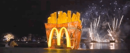 关于薯条的新年童话——麦当劳欢乐海岸甜品站