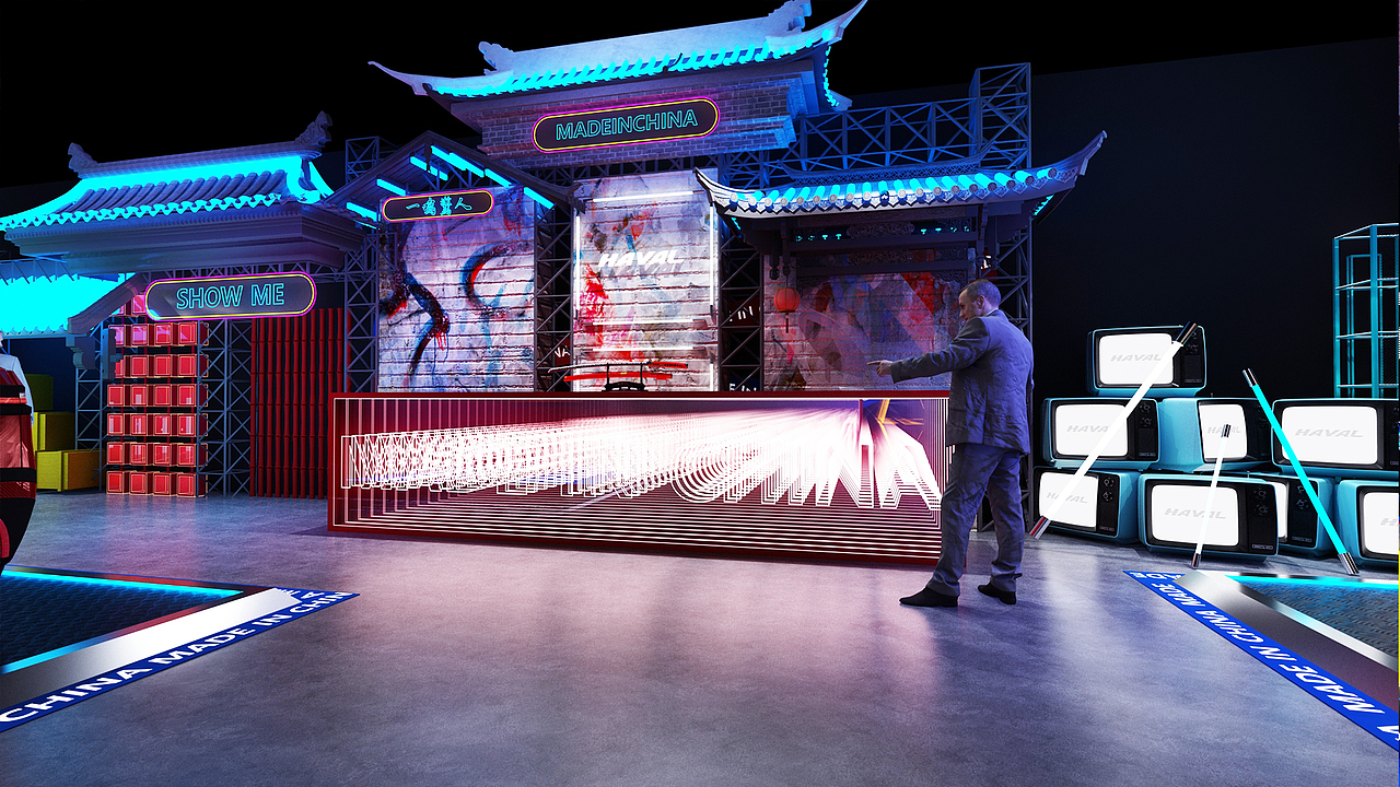 哈佛H6上市发布会/创意互动/网红打卡/快闪