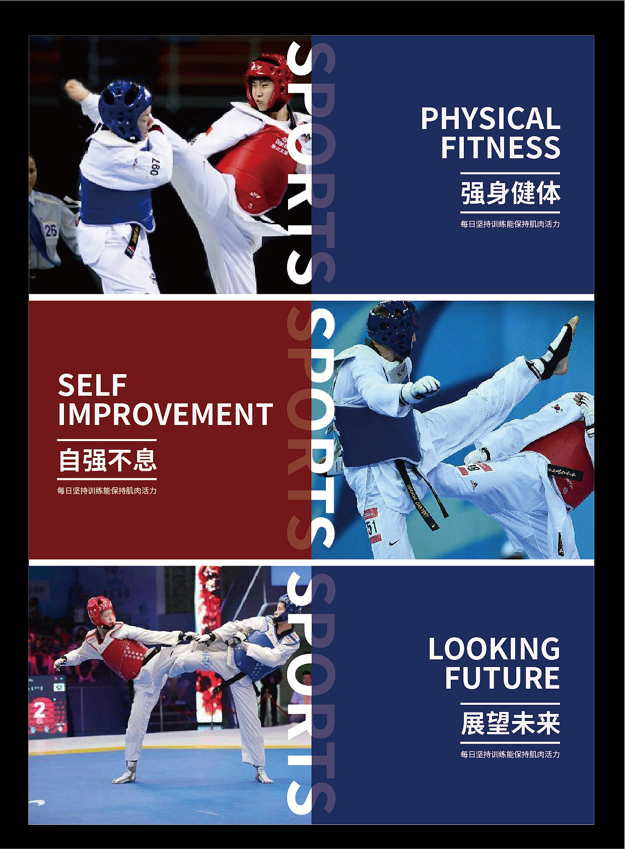 跆拳道海报|平面|海报|龙跃设计工作室 - 原创作品 - 站酷 (zcool)