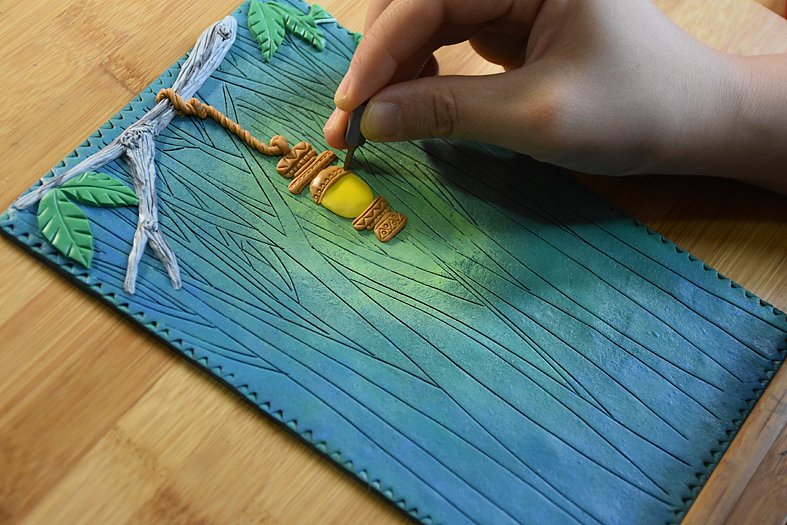 原创软陶书皮--猫头鹰（图ZNzAzMDc2NTI=） - 其他手工艺 - 站酷设计师大当家的魔法花园原创素材 - 站酷ZCOOL