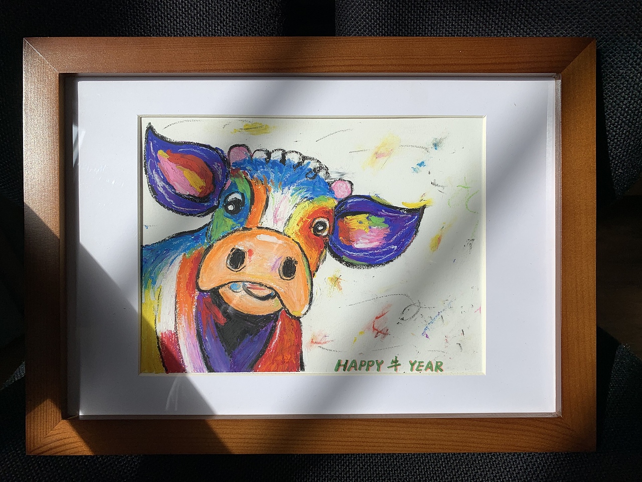 油画棒 | Happy 牛 Year（图ZMjQ2OTM2Nzk2） - 绘画 - 站酷设计师sien_ink原创素材 - 站酷ZCOOL