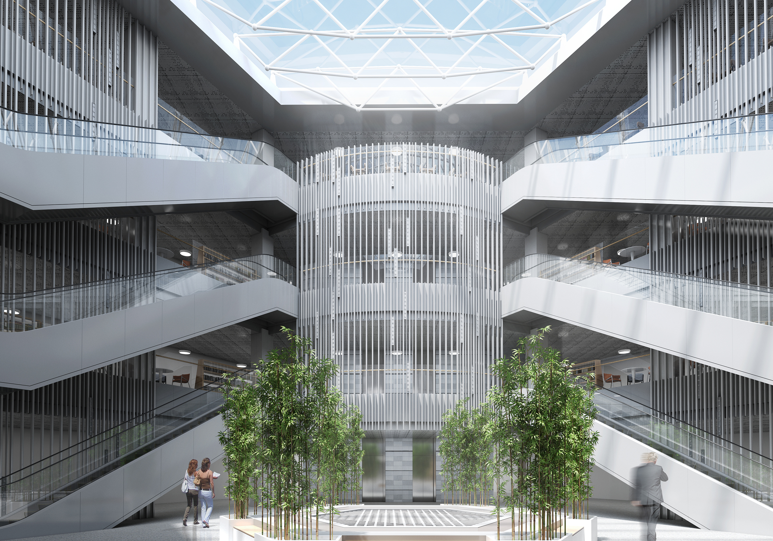 公共空间效果图表现合集