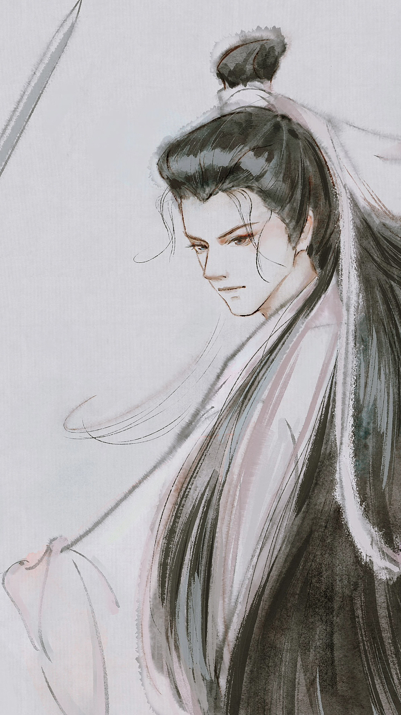 水墨古风男头像