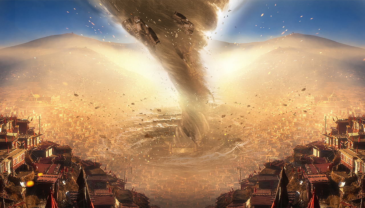 PS-《佛道》电影海报合成（图ZMTc0MTEwOTU2） - 海报 - 站酷设计师一叶知秋1993原创素材 - 站酷ZCOOL