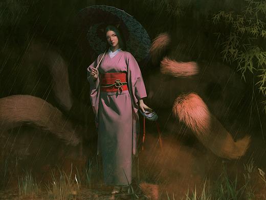 九尾狐妖/Blender