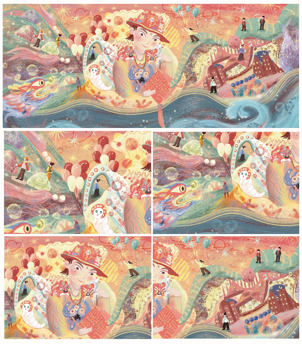 近期插画总结（图ZMjI1ODM2MzEy） - 商业插画 - 站酷设计师sweetHH韩韩原创素材 - 站酷ZCOOL